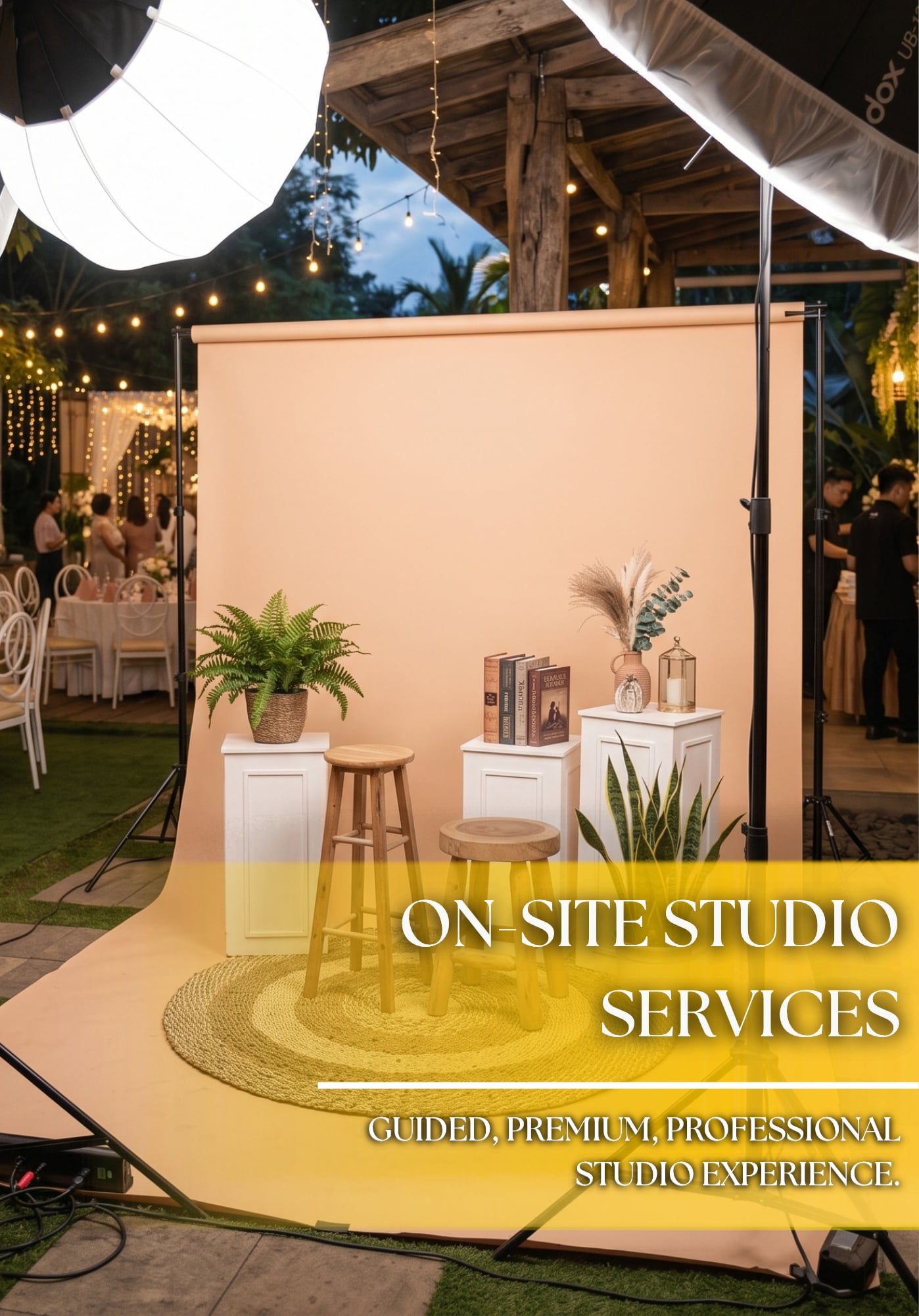 On-Site Studio Booth by Printed Memories at a recent event